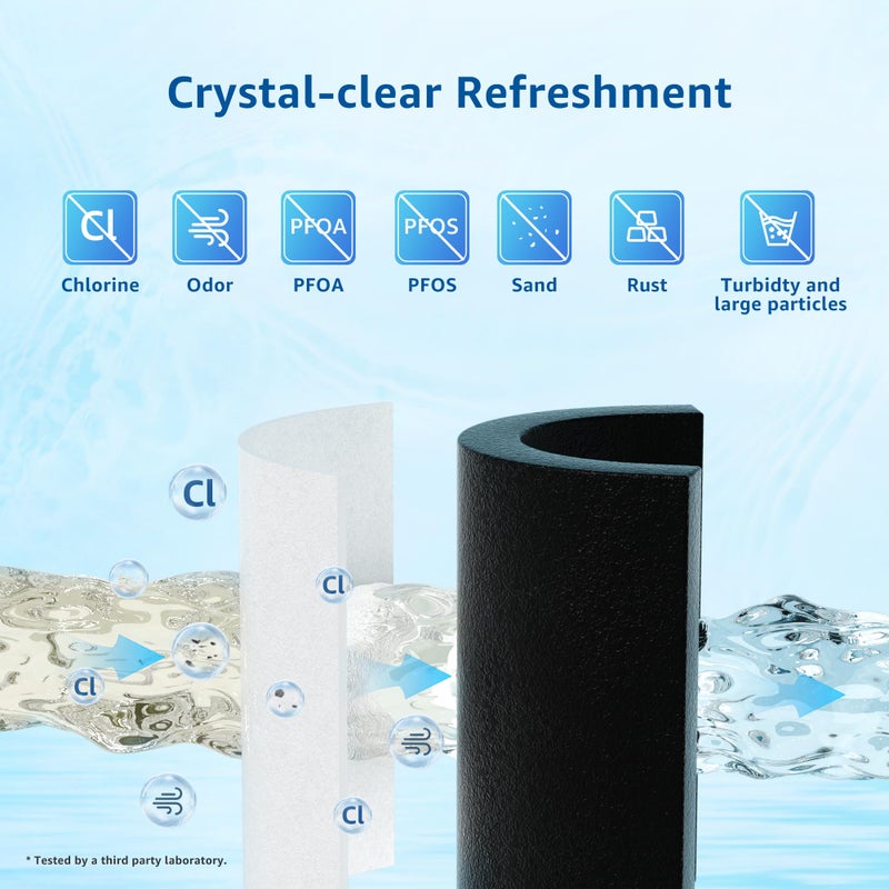 Filterlogic XWF Replacement for GEÂ® XWF, NSF Certified Refrigerator Water Filter, 3 Filtersï¼ˆNot XWFEÂ®) - Image 5